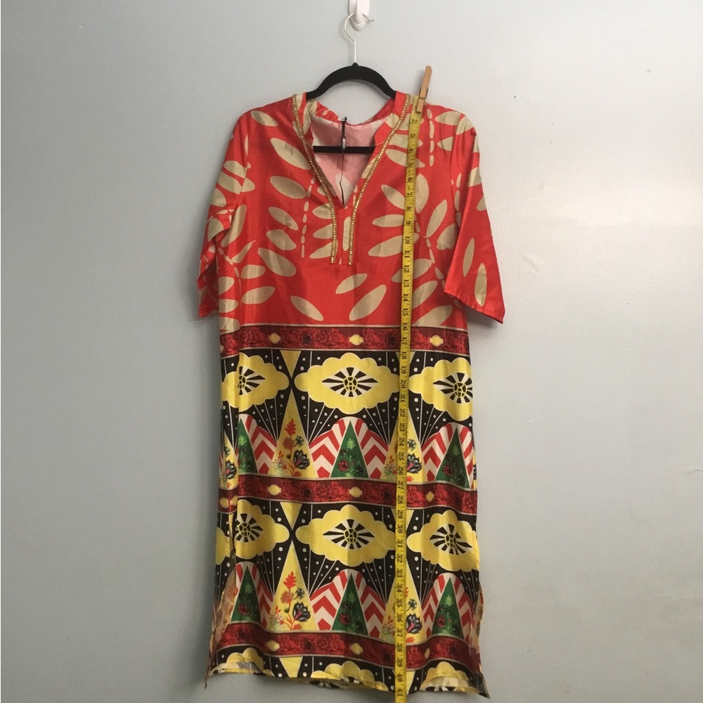 MISSLOOK Multicolor Geometric Dress